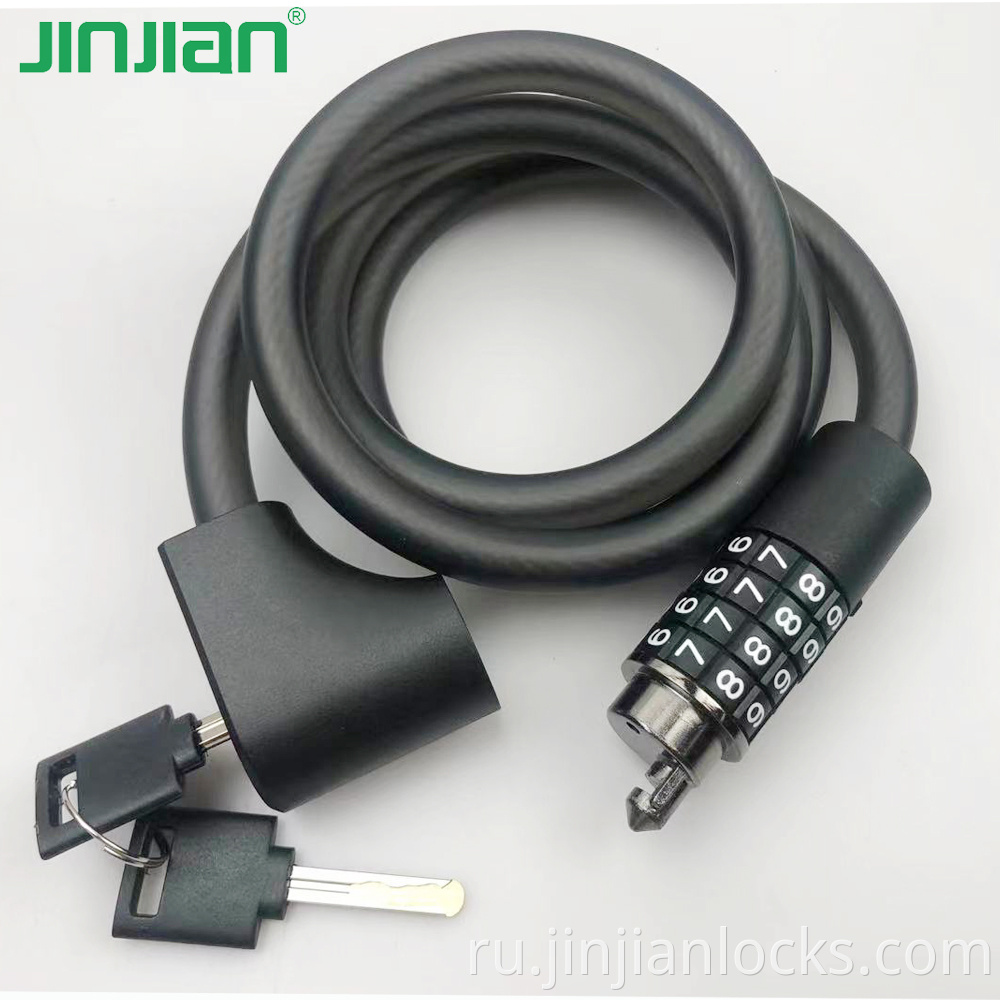 2021 Новый дизайн Top Security Security Cable Lock Bock Bock Chain Cheam Lock Lock Lock Lock Password